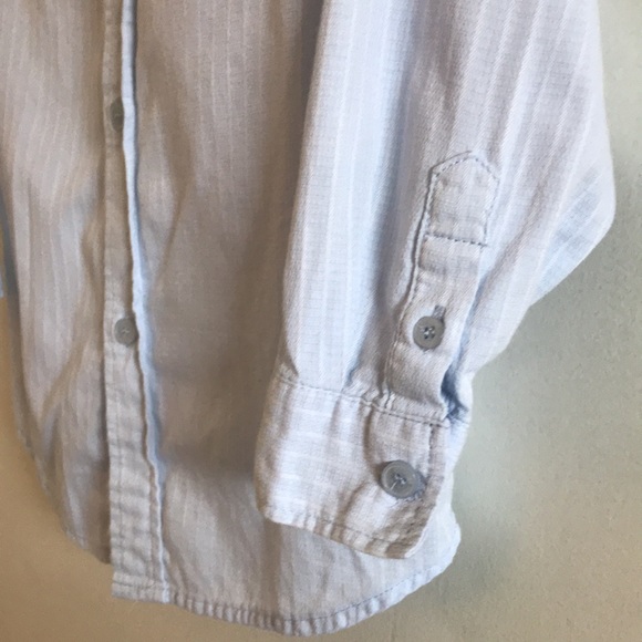 8/$25 Kenneth Cole Reaction 4T Blue Button Down Shirt - Picture 7 of 14